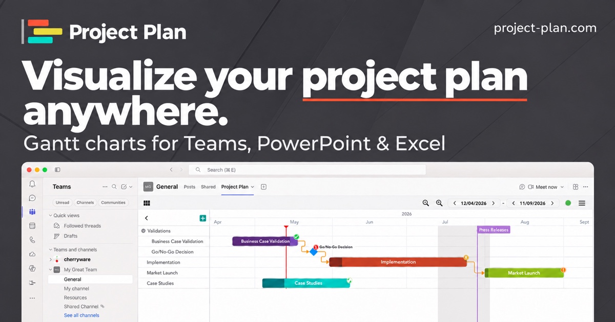 How to create a project plan in Microsoft Teams